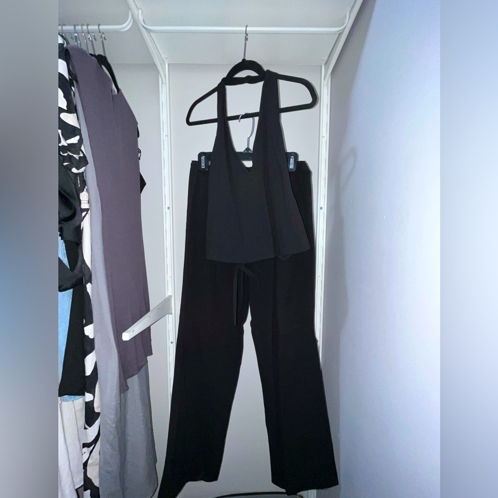 Black Zara two piece set